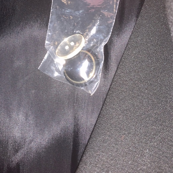 CARTISE - BLACK DRESS JACKET - LONG - XL - Picture 6 of 8